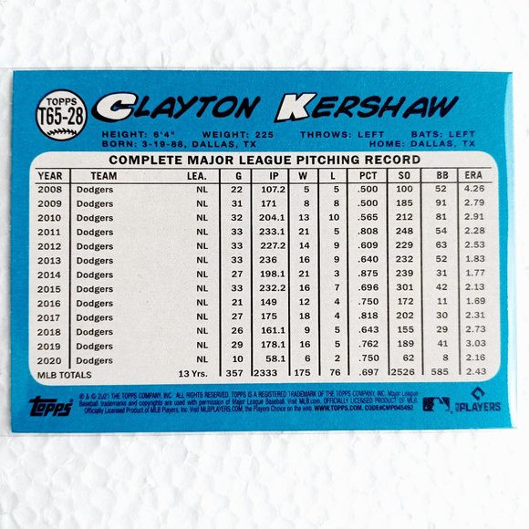 Los Angeles Dodgers 6 Card Lot - BSBL [14_4] - Picture 5 of 13